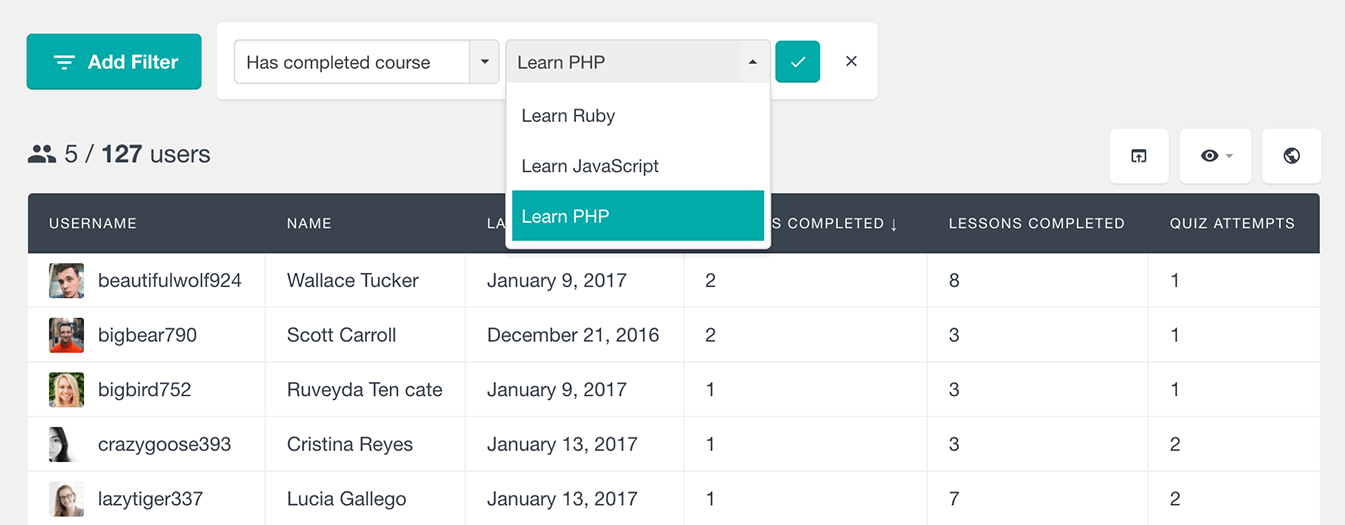 LearnDash Groups for Tin Canny LearnDash Reporting Plugin